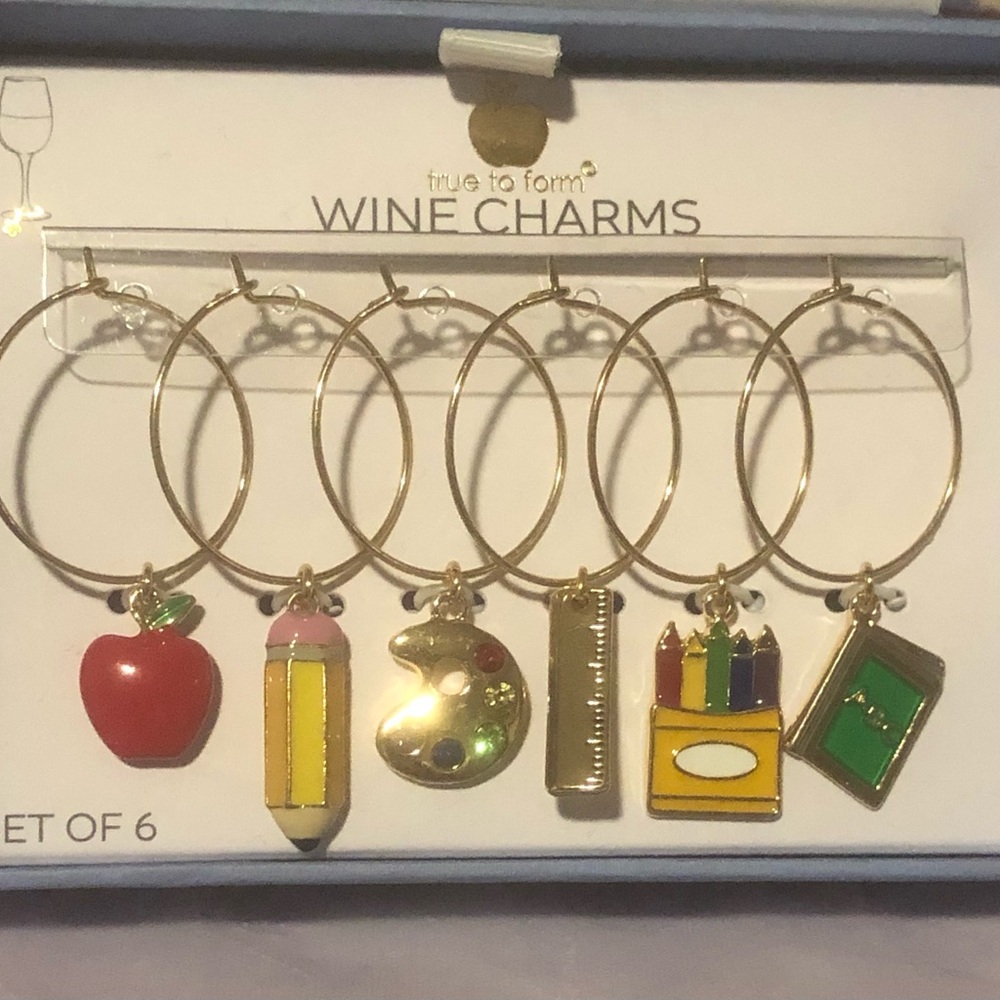 Wine Charms Set - Multicolor